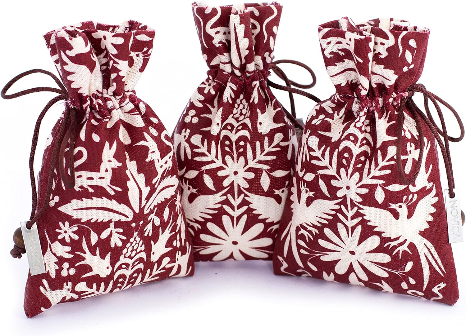 NOVICA Artisan Handmade Beaded Dangle Earrings Multicolored Frida Glass Mexico Cultural Bohemian [2.5 in L x 1.2 in W x 0.1 in D] ' Rainbow Frida'