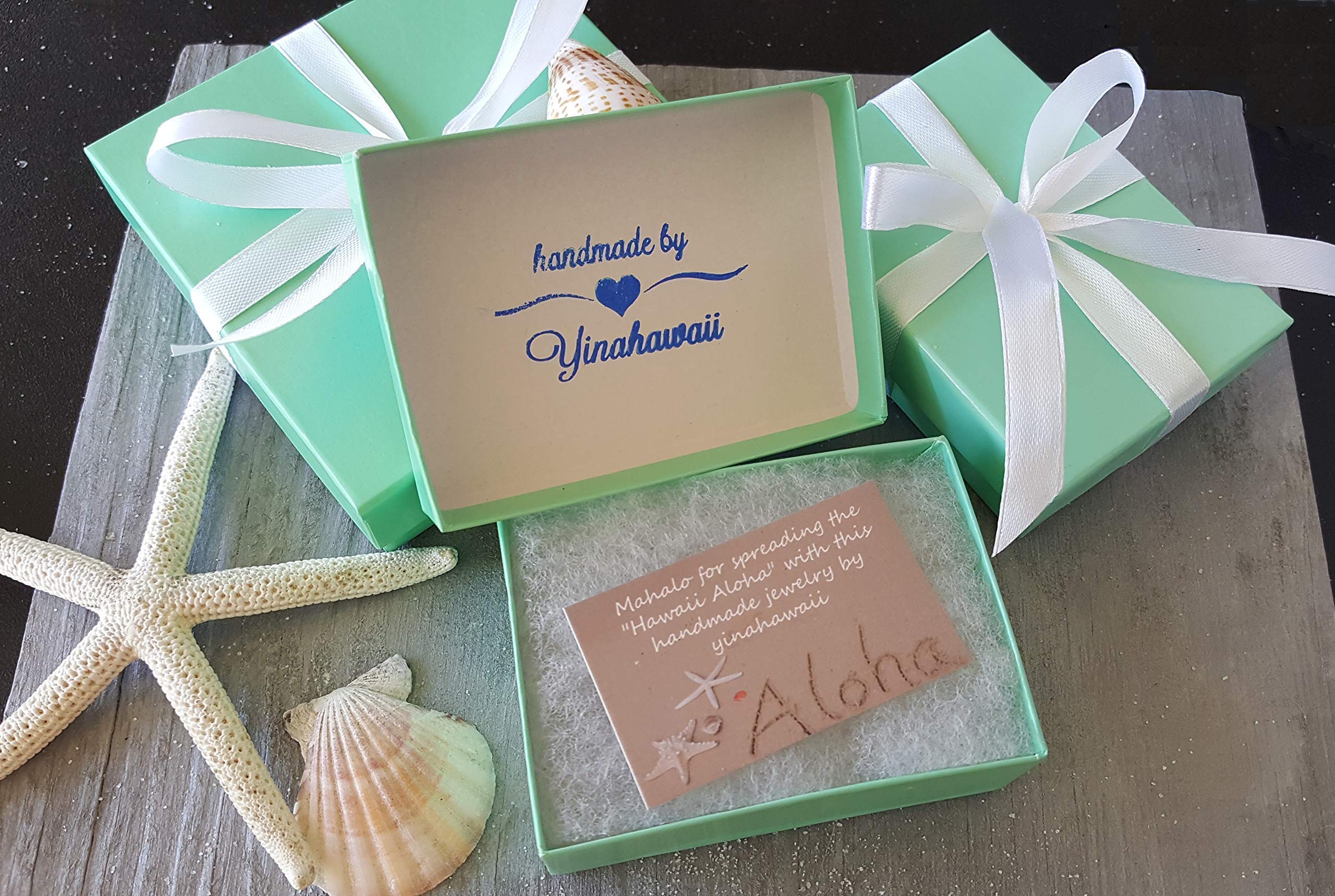 Handmade In Hawaii, Wire Wrapped Sea Glass Necklace and Earrings Set, Birthday Gifts For Women